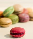 macaron cassis